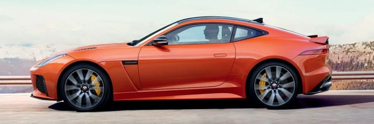 2017 Jaguar F-Type SVR Side View