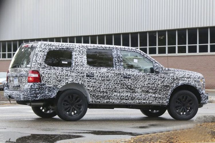 Ford Expedition for 2018 shows design inspired by the F-150