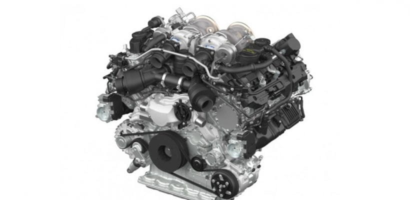 Porsche Introduced a New v8 Biturbo Engine