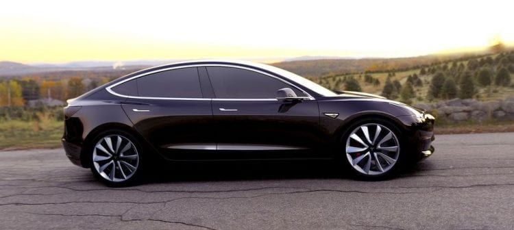 Tesla Model 3; Source: netcarshow.com