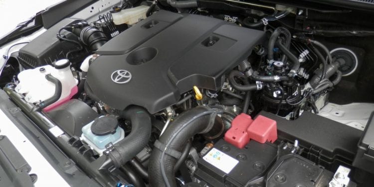 2016 Toyota Hilux engine