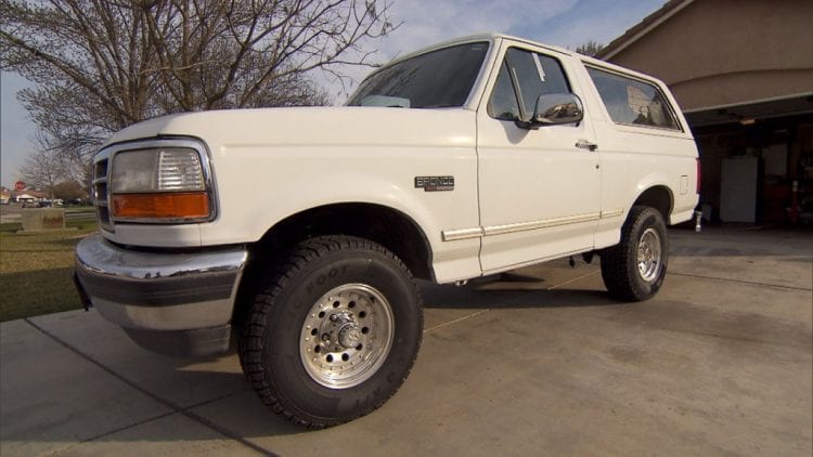 Infamous O.J. Simpson's 1995 Ford Bronco