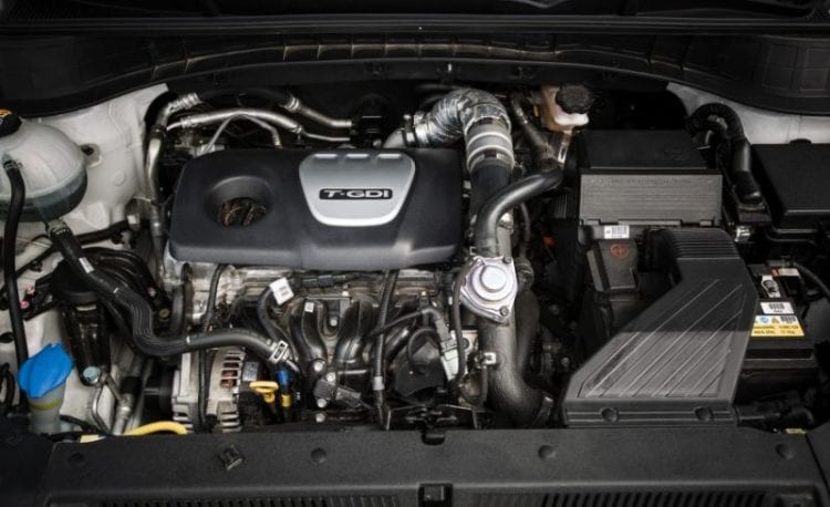 Source: caranddriver.com - 2016 Hyundai Tucson Eco AWD turbocharged 1.6-liter inline-4 engine