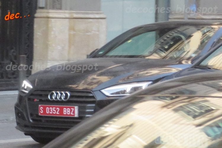2017 Audi RS5 spied undisguised