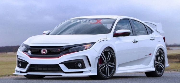 2018 Honda Civic Type R rendering: Source: civicx.com