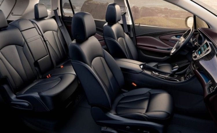 2017 Buick Envision interior