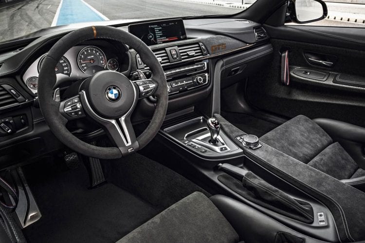 2017 BMW M4 GTS interior