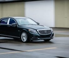2017 Mercedes-Maybach S550 front view