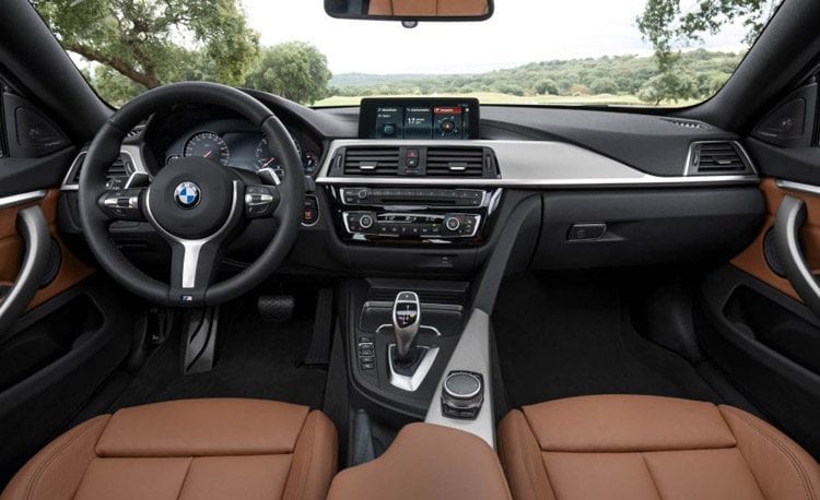 2018 BMW 4 Series Gran Coupe interior