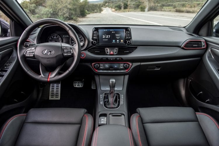 2018 Hyundai Elantra GT interior