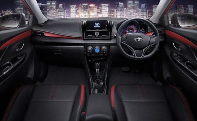 2017 Toyota Vios interior
