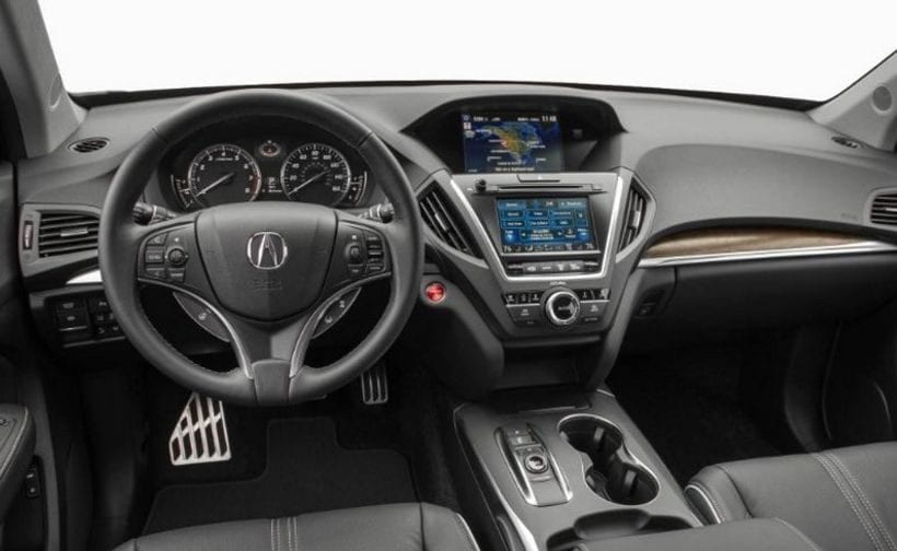 2017 Acura MDX Sport Hybrid interior