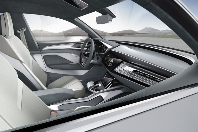 2017 Audi e-tron Sportback interior