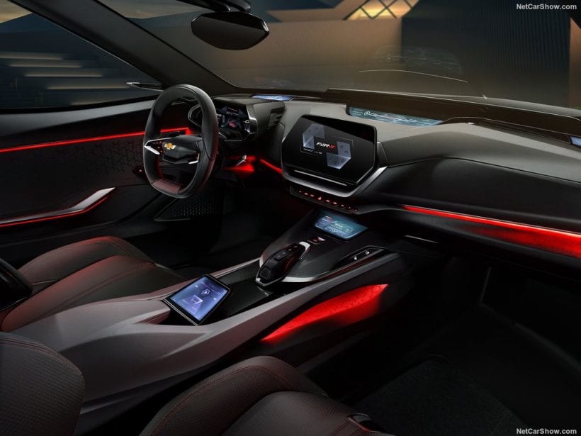 2017 Chevrolet FNR-X Concept interior