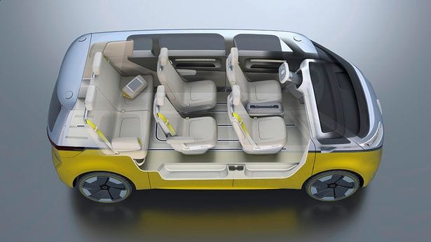 2020 Volkswagen Van interior