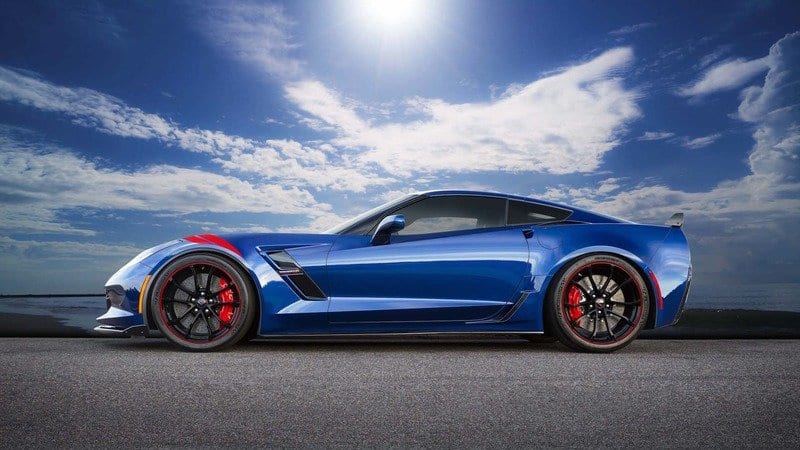 2017 Chevrolet Corvette Grand Sport Admiral Blue Heritage Edition