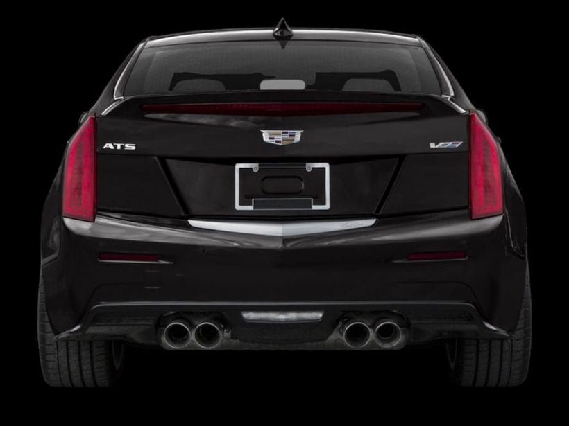2018 Cadillac ATS-V rear view