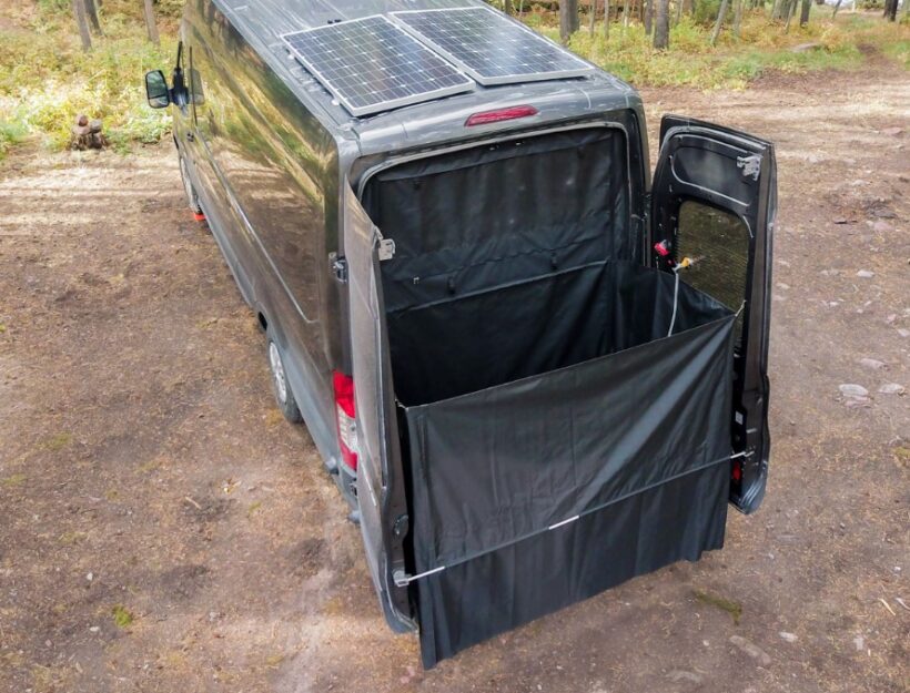 portable shower for camper van
