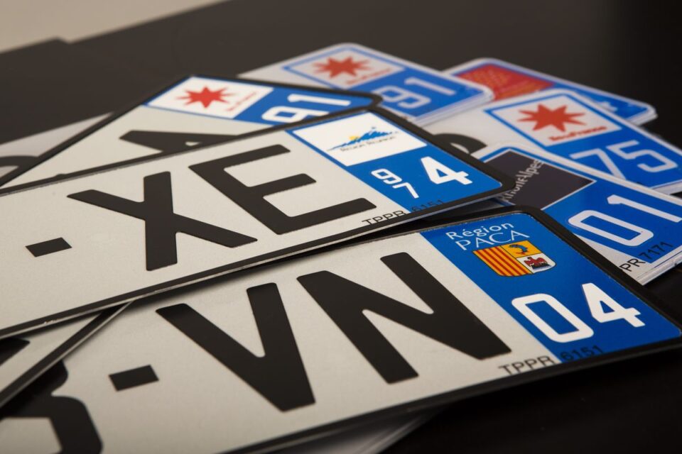 Design and Regulate Number Plates